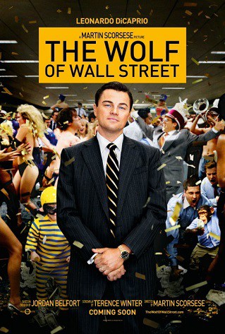 Pôster do filme "O Lobo de Wall Street"