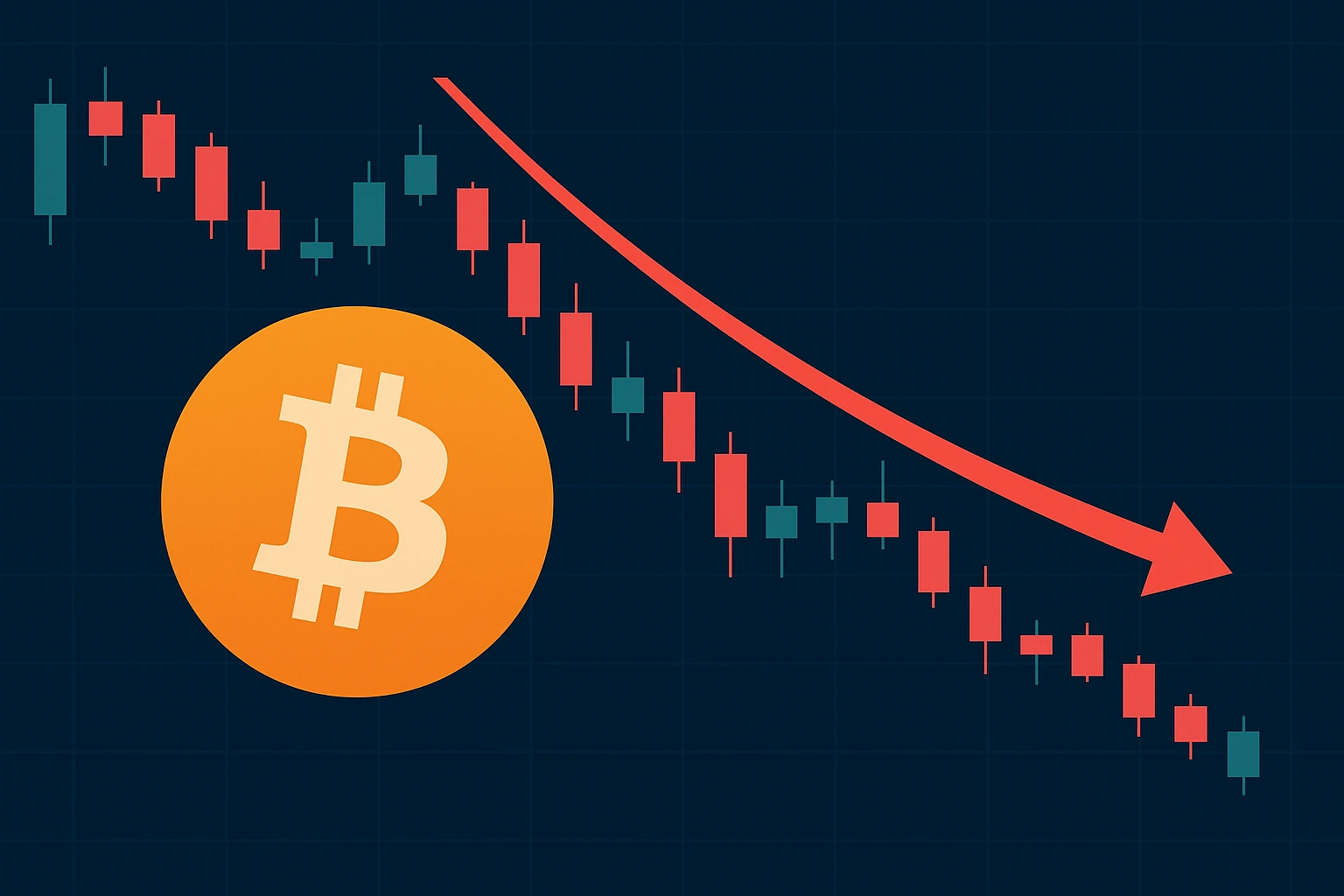 Porque o preço do Bitcoin cai